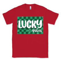 Red lucky vibes Classic Tee - MaliasSmallBusiness