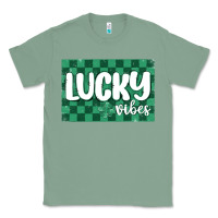 Sage lucky vibes Classic Tee - MaliasSmallBusiness