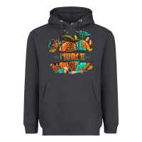 Smoke pumpkin nurse Heavyweight Hoodie - NancyCooperArtShop