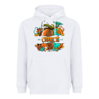 White pumpkin nurse Heavyweight Hoodie - NancyCooperArtShop