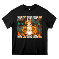 Black Rabbit daisy sunflower leopard 20oz tumbler Heavy Core Tee - Neo Western