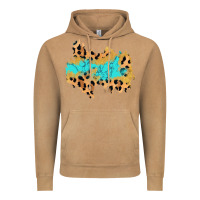Vintage Camel glitter leopard turquoise patch Vintage Hoodie - AdoDesignShop