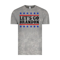 Cloud Rock Let's Go Brandon American Flag Vintage Tee - Jasminsmagicworld
