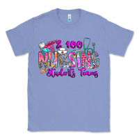Colony Blue 100 Nursing Students Teams Classic Tee - CowhideDigitalArt