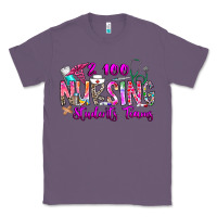 Lavender 100 Nursing Students Teams Classic Tee - CowhideDigitalArt