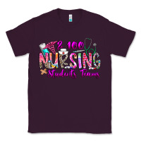 Plum 100 Nursing Students Teams Classic Tee - CowhideDigitalArt