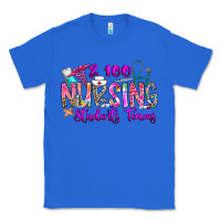 True Royal 100 Nursing Students Teams Classic Tee - CowhideDigitalArt