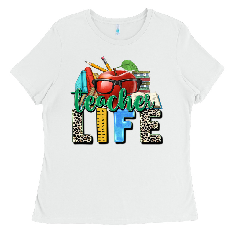 Teacher Life Ladies Tee by Zillion Design Studio | Teevron