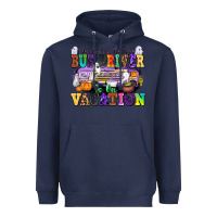 Navy I Am Sorry The Nice Bus Driver Is on Vacation Heavyweight Hoodie - texasbilliewilder