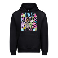Black Easter Day Little mister hops a lot Urban Hoodie - OliviaCreatesArt