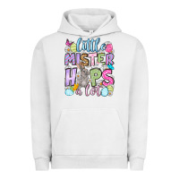 Pigment Lunar Rock Easter Day Little mister hops a lot Urban Hoodie - OliviaCreatesArt