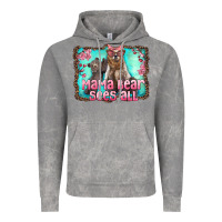 Cloud Rock mama bear sees all Vintage Hoodie - Artiststas