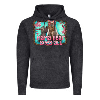 Vintage Black mama bear sees all Vintage Hoodie - Artiststas