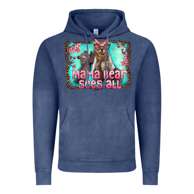 Mama Bear Sees All Vintage Hoodie by Artiststas | Teevron