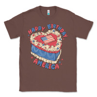 Chestnut happy birthday america Classic Tee - MaliasSmallBusiness