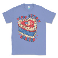 Colony Blue happy birthday america Classic Tee - MaliasSmallBusiness