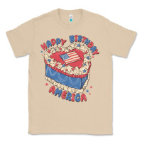 Mushroom happy birthday america Classic Tee - MaliasSmallBusiness