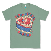 Sage happy birthday america Classic Tee - MaliasSmallBusiness