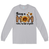 Moon Dust being a mom makes my life complete Long Sleeve Tee - MaliasSmallBusiness