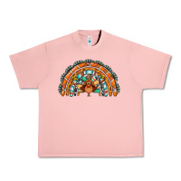 Salmon turquoise thanksgiving turkey rainbow Urban Heavy Tee - Jasminsmagicworld
