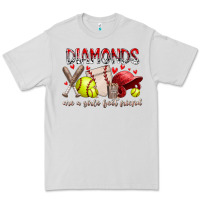 Dove Grey diamonds are a girls best friends Premium Tee - RacoonDesign