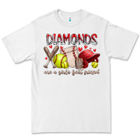 White diamonds are a girls best friends Premium Tee - RacoonDesign