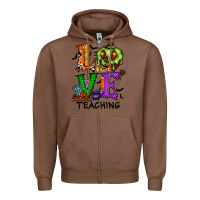 Chestnut love taching halloween Zipper Hoodie - RacoonDesign