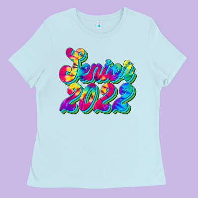 Senior 2022 Ladies Tee Designed By Jahusdesignshop