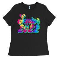 Black senior 2022 Ladies Tee - JahusDesignShop