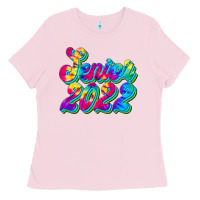 Bubblegum Pink senior 2022 Ladies Tee - JahusDesignShop