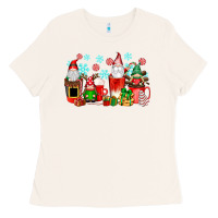 Bone christmas gnomes coffee cups Ladies Tee - texasbilliewilder