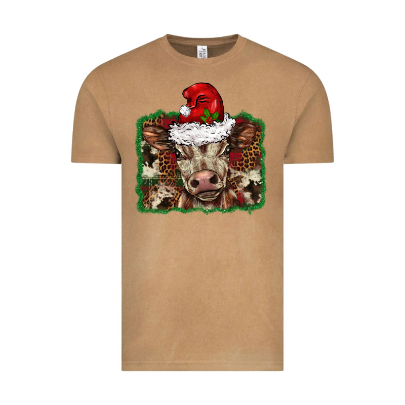 Christmas Background Baby Calf Vintage Tee by BarkalooDesign | Teevron