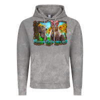 Cloud Rock mama bear sees all with sunflowers Vintage Hoodie - Artiststas