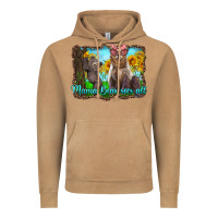 Vintage Camel mama bear sees all with sunflowers Vintage Hoodie - Artiststas