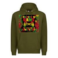Army Green i paused my game Premium Hoodie - TumblerDesignByShophia