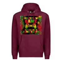 Burgundy i paused my game Premium Hoodie - TumblerDesignByShophia
