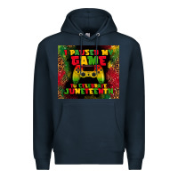 Navy i paused my game Premium Hoodie - TumblerDesignByShophia