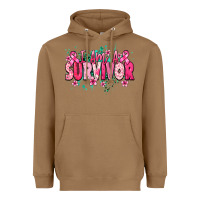 Toasted Coconut i am a survivor Heavyweight Hoodie - NancyCooperArtShop