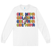 White girl mama lightning bolt Long Sleeve Tee - MaliasSmallBusiness