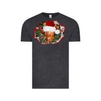 Vintage Black christmas heifer Vintage Tee - AdoDesignShop