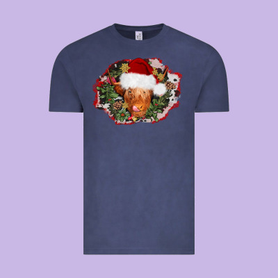 Christmas Heifer Vintage Tee Designed By Adodesignshop