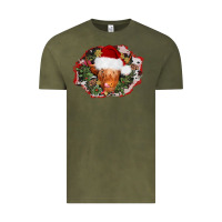 Vintage Olive christmas heifer Vintage Tee - AdoDesignShop