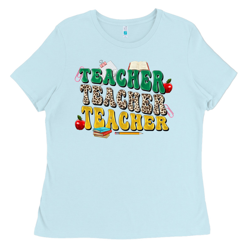 Teacher Teacher Teacher Ladies Tee by Zillion Design Studio | Teevron
