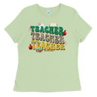 Matcha teacher teacher teacher Ladies Tee - Zillion Design Studio
