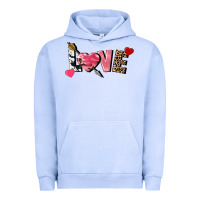 Pigment Grape Ice Love Valentine's Day Urban Hoodie - FaDigitalArtStudio