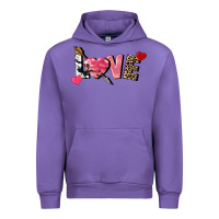 Tulip Love Valentine's Day Urban Hoodie - FaDigitalArtStudio