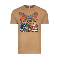 Vintage Camel Western God Bless The USA Vintage Tee - LillyAllenDesigns