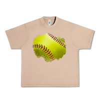 Burro leopard softball patch Urban Heavy Tee - Jasminsmagicworld