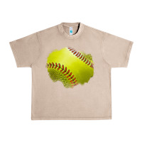 French Oak leopard softball patch Urban Heavy Tee - Jasminsmagicworld