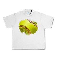 Lunar Rock leopard softball patch Urban Heavy Tee - Jasminsmagicworld